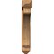 Ekena Millwork Legacy Arts and Crafts Smooth Bracket w/ Offset Brace, Western Red Cedar, 7 1/2"W x 44"D x 44"H BKT0806X44X44LEC03SWR - alternate 2